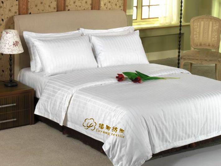 石家庄酒店床上用品公司哪家好首选-【福阳纺织】-专业生产商 
关键字: